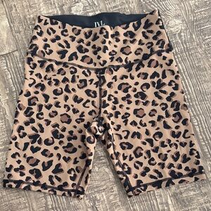 IVL Leopard Print Bike Shorts